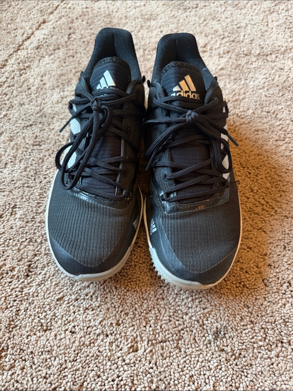 Adidas kids Black Performance Training Shoes/turf shoes